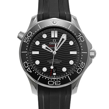 オメガ シーマスター ダイバー300 コーアクシャル マスタークロノメーター 210.32.42.20.01.001 ブラック メンズ 時計 【中古】【wristwatch】