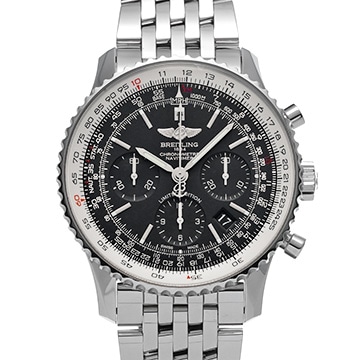 ブライトリング ナビタイマー 01 ブラックブラック AB01211Y/BE65 ブラック メンズ 時計 【中古】【wristwatch】