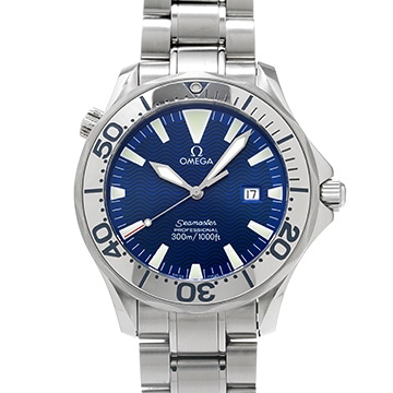 オメガ シーマスター プロフェッショナル 300 2265.80 ブルー メンズ 時計 【中古】【wristwatch】