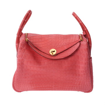 エルメス リンディ 30 ブーゲンビリア ニロティカスマット レディース バッグ 【中古】【bag】