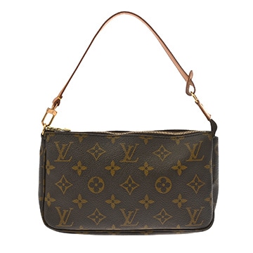 ルイ ヴィトン モノグラム ポシェット アクセソワール ブラウン M51980 モノグラムキャンバス レディース 【中古】【bag】