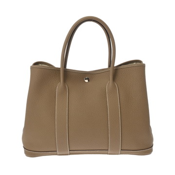 エルメス ガーデンパーティ PM トート エトゥープ ネゴンダ レディース バッグ 【中古】【bag】