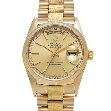 ロレックス デイデイト 18078 シャンパン メンズ 時計 【中古】【wristwatch】