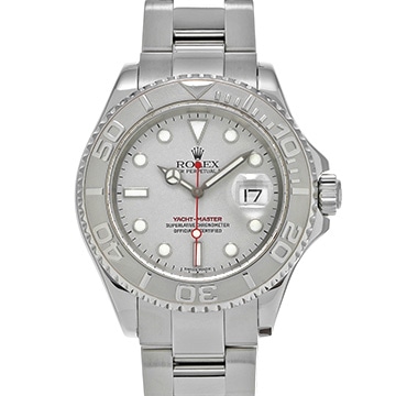 ロレックス ヨットマスター ロレジウム 16622 グレー メンズ 時計 【中古】【wristwatch】