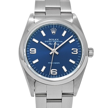 ロレックス エアキング 14000 ブルー メンズ 時計 【中古】【wristwatch】