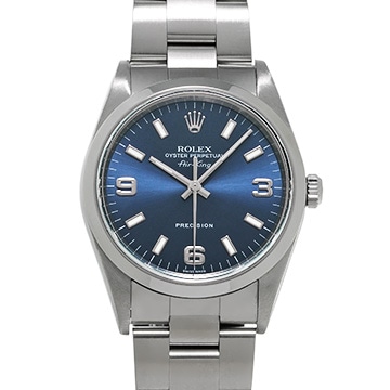 ロレックス エアキング 14000M ブルー メンズ 時計 【中古】【wristwatch】