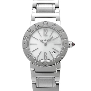 ブルガリ ブルガリブルガリ BBL26WSSD ホワイトシェル レディース 時計 【中古】【wristwatch】