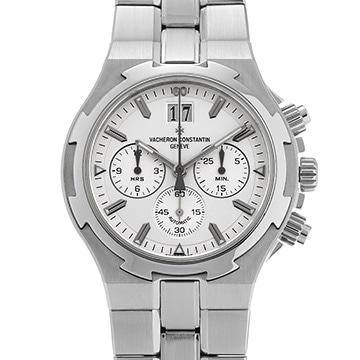 ヴァシュロン コンスタンタン オーバーシーズ クロノグラフ 49140/423A-8790 シルバー メンズ 時計 【中古】【wristwatch】