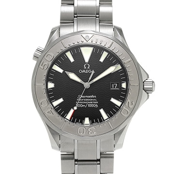 オメガ シーマスター プロフェッショナル 300 2230.50 ブラック メンズ 時計 【中古】【wristwatch】