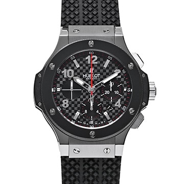 ウブロ ビッグバン スチール セラミック 301.SB.131.RX ブラックカーボン メンズ 時計 【中古】【wristwatch】