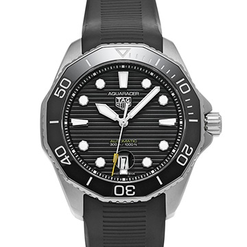 タグ ホイヤー アクアレーサー プロフェッショナル 300 キャリバー5 WBP201A.FT6197 ブラック メンズ 時計 【中古】【wristwatch】