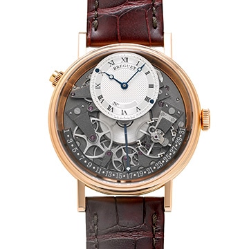 ブレゲ トラディション レトログラード デイト 7597BR/G1/9WU スケルトン メンズ 時計 【中古】【wristwatch】