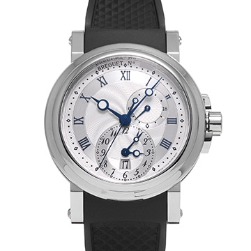 ブレゲ マリーン GMT 5857ST/12/5ZU シルバー メンズ 時計 【中古】【wristwatch】