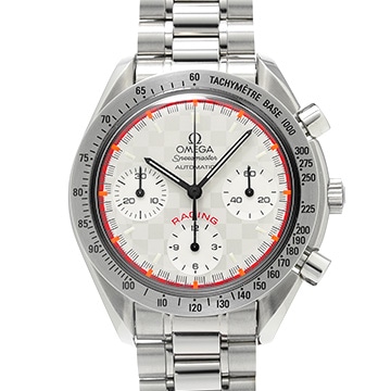オメガ スピードマスター レーシング ミハエル・シューマッハ 2000 3517.30 シルバー メンズ 時計 【中古】【wristwatch】