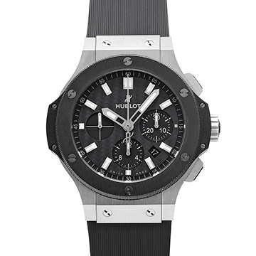 ウブロ ビッグバン スチール セラミック 301.SM.1770.RX ブラックカーボン メンズ 時計 【中古】【wristwatch】