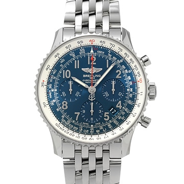 ブライトリング ナビタイマー 01 リミテッド AB0121C4/C920 ブルー メンズ 時計 【中古】【wristwatch】