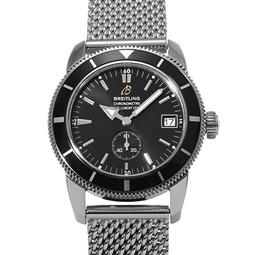 ブライトリング スーパーオーシャン ヘリテージ 38 A372B69OCA ブラック メンズ 時計 【中古】【wristwatch】