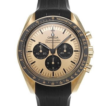 オメガ スピードマスター ムーンウォッチ プロフェッショナル コーアクシャル マスタークロノメーター 310.62.42.50.99.001 シャンパン/ブラック メンズ 時計 【中古】【wristwatch】
