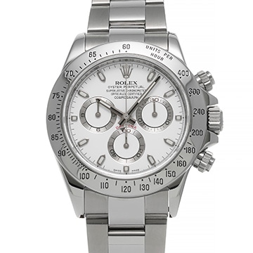 ロレックス コスモグラフ デイトナ 116520 ホワイト メンズ 時計 【中古】【wristwatch】