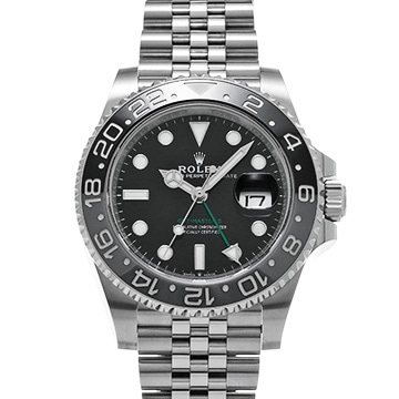ロレックス GMTマスターII 126710GRNR ブラック メンズ 時計 【新品】【wristwatch】