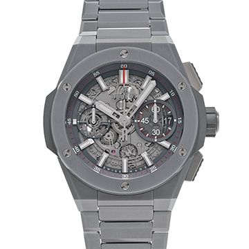 ウブロ ビッグバン インテグラル 451.FX.6923.FX マットグレースケルトン メンズ 時計 【中古】【wristwatch】