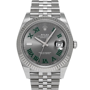 ロレックス デイトジャスト 41 126334 スレートグレー メンズ 時計 【中古】【wristwatch】