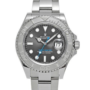 ロレックス ヨットマスター 40 116622 ダークロジウム メンズ 時計 【中古】【wristwatch】