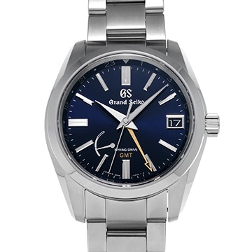 グランドセイコー ヘリテージコレクション スプリングドライブ GMT SBGE281 ミッドナイトブルー メンズ 時計 【中古】【wristwatch】
