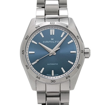 ハミルトン ジャズマスター パフォーマーオート H36105140 ブルー ユニセックス 時計 【中古】【wristwatch】