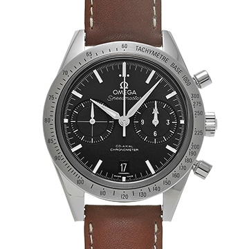 オメガ スピードマスター '57 コーアクシャル 331.12.42.51.01.001 ブラック メンズ 時計 【中古】【wristwatch】