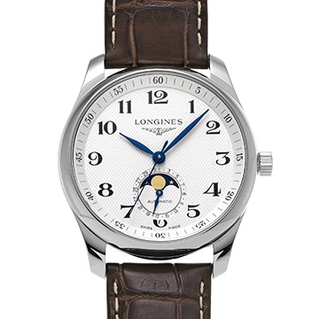 ロンジン マスターコレクション ムーンフェイズ L2.909.4.78.3 シルバー メンズ 時計 【中古】【wristwatch】