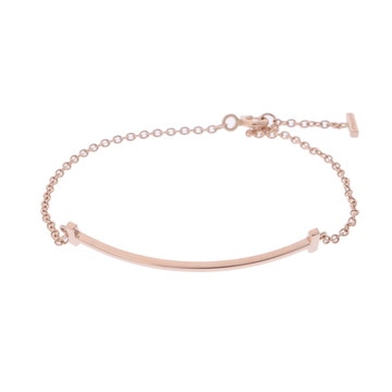 ティファニー Tスマイル ブレスレット ゴールド K18ピンクゴールド PG レディース ジュエリー 【中古】【jewelry】