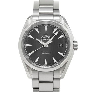 オメガ シーマスター アクアテラ クォーツ 231.10.39.60.06.001 グレー メンズ 時計 【中古】【wristwatch】