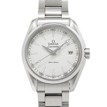 オメガ シーマスター アクアテラ クォーツ 231.10.39.60.02.001 シルバー メンズ 時計 【中古】【wristwatch】