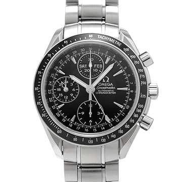 オメガ スピードマスター トリプルカレンダー 3220.50 ブラック メンズ 時計 【中古】【wristwatch】