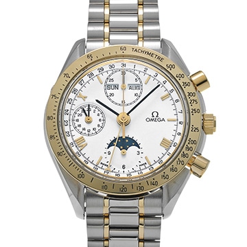 オメガ スピードマスター トリプルカレンダー ムーンフェイズ 175.0034 ホワイト メンズ 時計 【中古】【wristwatch】