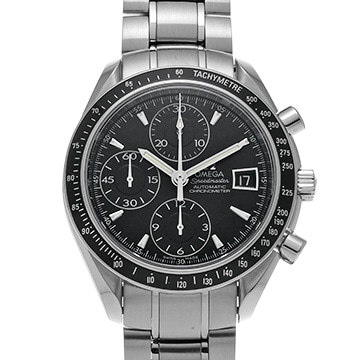 オメガ スピードマスター デイト 3210.50 ブラック メンズ 時計 【中古】【wristwatch】