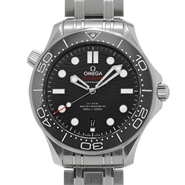 オメガ シーマスター ダイバー300 コーアクシャル マスタークロノメーター 210.30.42.20.01.001 ブラック メンズ 時計 【中古】【wristwatch】