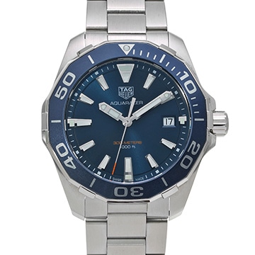 タグ ホイヤー アクアレーサー クォーツ WAY111C.BA0928 ブルー メンズ 時計 【中古】【wristwatch】