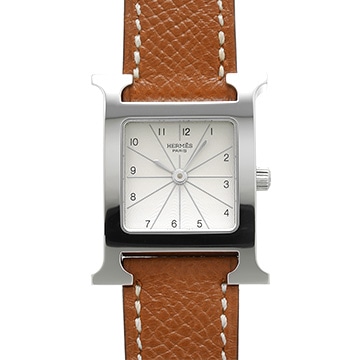 エルメス Hウォッチ HH1.210 アイボリー レディース 時計 【中古】【wristwatch】