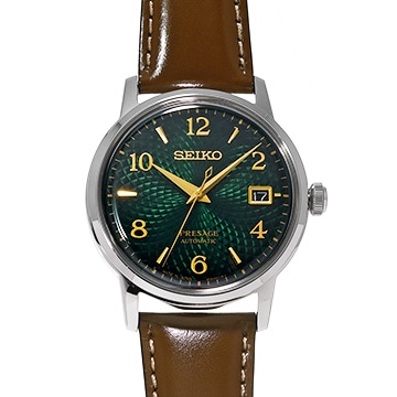 セイコー プレサージュ SARY167 グリーン メンズ 時計 【中古】【wristwatch】
