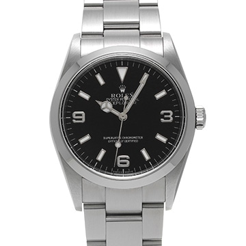 ロレックス エクスプローラー 114270 ブラック メンズ 時計 【中古】【wristwatch】