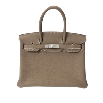 エルメス バーキン 30 エトゥープ トゴ レディース バッグ 【中古】【bag】