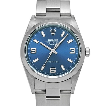 ロレックス エアキング 14000M ブルー メンズ 時計 【中古】【wristwatch】