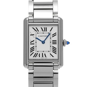 カルティエ タンク マスト LM WSTA0052 シルバー メンズ 時計 【中古】【wristwatch】