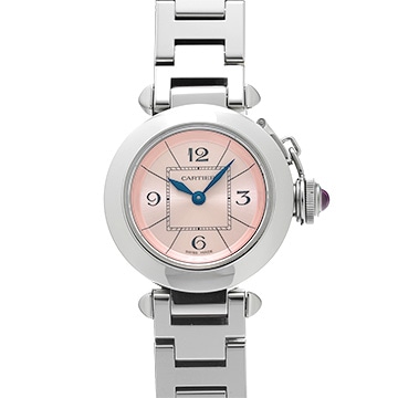 カルティエ ミスパシャ W3140008 ピンク レディース 時計 【中古】【wristwatch】