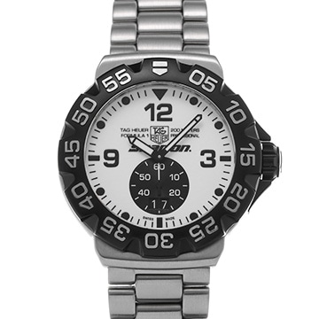 タグ ホイヤー フォーミュラ1 グランドデイト WAH1011.BA0854 ホワイト/ブラック メンズ 時計 【中古】【wristwatch】