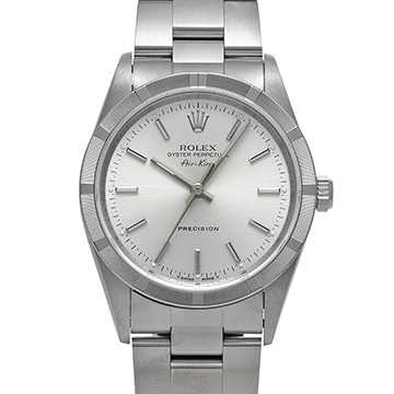 ロレックス エアキング 14010M シルバー メンズ 時計 【中古】【wristwatch】