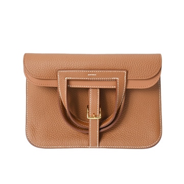 エルメス アルザン 25 2WAY ゴールド/ゴールド金具 トリヨンクレマンス レディース バッグ 【未使用】【bag】