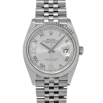ロレックス デイトジャスト 36 126234 シルバー/ダイヤモンド メンズ 時計 【中古】【wristwatch】